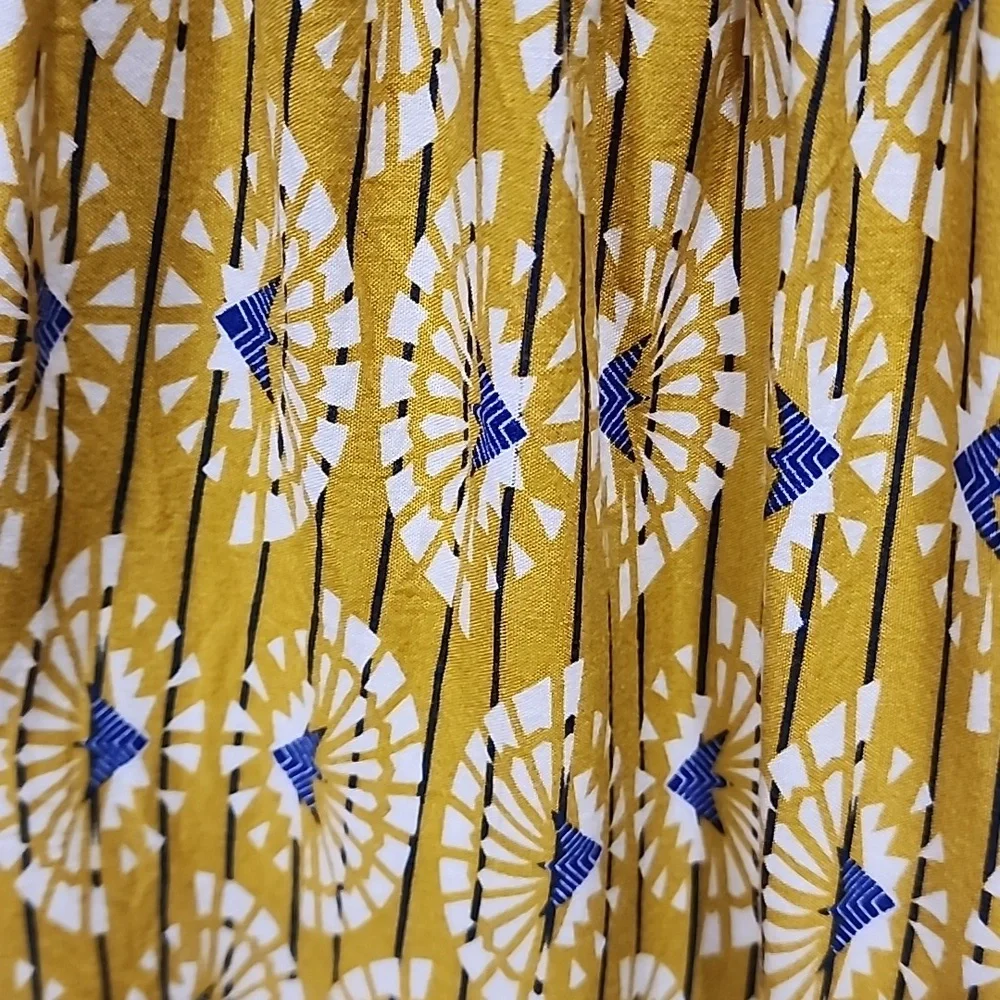Sundance Terraza Dress Tunic Mixed Print Floral Geometric Boho size Small - Picture 6 of 11
